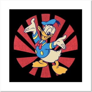 Donald Duck Retro Japanese Posters and Art